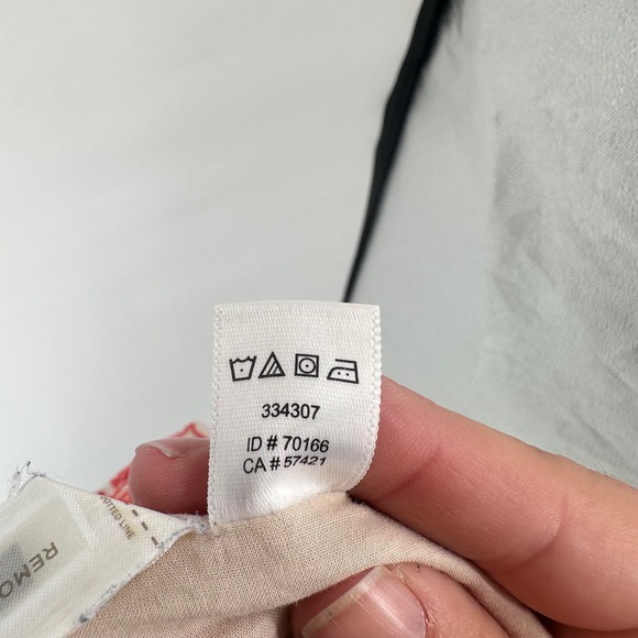 Ann Taylor LOFT Red Embroidered Pattern Shorts Size 2 Coastal‎ Boho - Picture 7 of 11